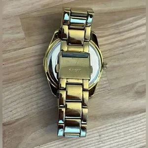 Guess | Accessories | Guess Ladies Watch Crystals Gold Tone  display picture 3